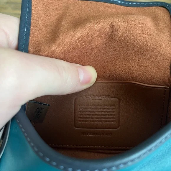 Coach Tabby 13 blue colorblock NWT - Picture 8 of 11